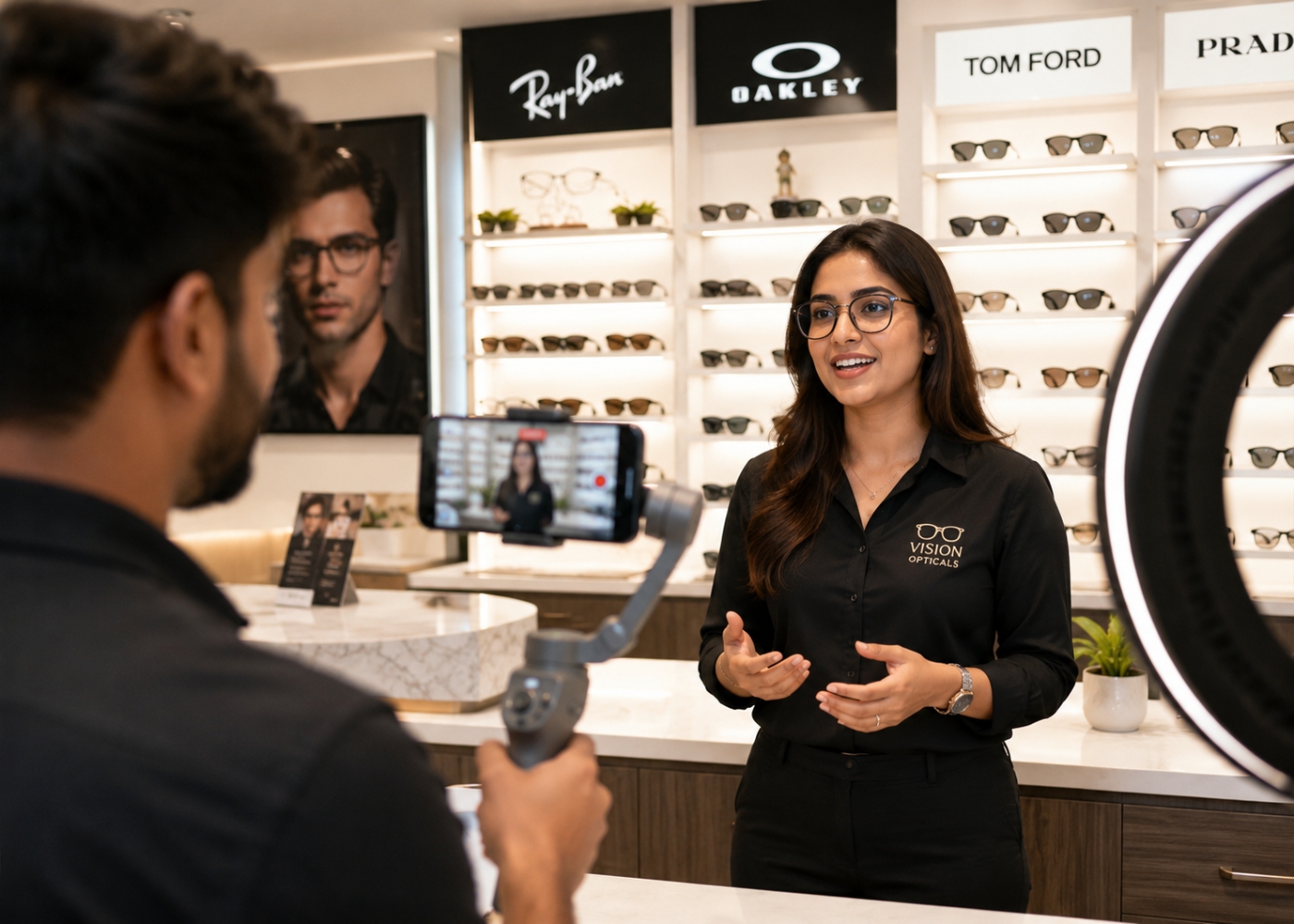 Social Media Marketing for Opticians visual